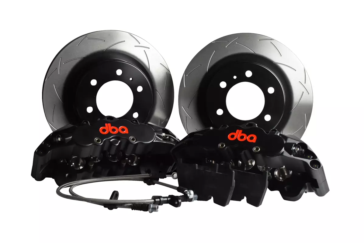 Impianto Frenante Maggiorato Anteriore 8 Pompanti 354 mm Toyota Land Cruiser 300 Series 3.3 TD / 3.4 / 4.0 2021- - DBA Big Brake Kit
