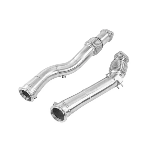 Downpipe Decat senza paracalore BMW X3 M / X4 M F9x S58 - Alpha Competition Decat Downpipes