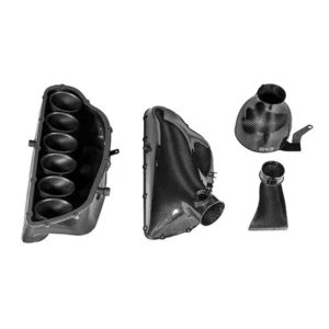 Airbox Ibrido in Carbonio con Aspirazione Completa BMW M3 E46 - Eventuri Hybrid Carbon Airbox with Full Carbon Intake